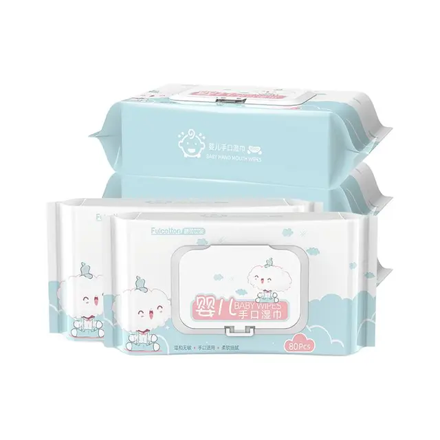 Fulcotton 棉柔世家 婴儿手口湿巾