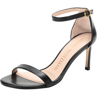 STUART WEITZMAN/斯图尔特·韦茨曼 牛皮革 女士高跟凉鞋