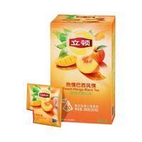 立顿Lipton 独立三角袋泡热情巴西风情蜜桃芒果红茶包 1.8g*20 茶叶