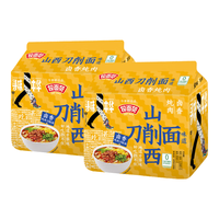 今麦郎非油炸方便面 拉面范山西刀削面 袋装寻味中华卤香炖肉香辣牛肉面 【10袋】卤香炖肉刀削面