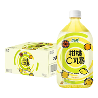 康师傅 柑橘c风暴 果味饮料饮品 1L*12瓶 整箱装