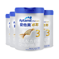 Aptamil 爱他美 卓萃3段900克幼儿配方奶粉（12-36月适用）原装进口 900克*4罐