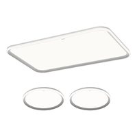 松下(Panasonic)吸顶灯全光谱教室照明护眼客厅灯卧室灯松准二室一厅套装