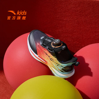  ANTA/安踏 夜光旋钮扣 儿童运动鞋  【男密网】黑/热力红/明普蓝-5 32