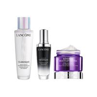 LANCOME 兰蔻 极光水150ml+小黑瓶50ml+塑颜霜50ml 化妆品护肤品套装礼盒生日礼物 保湿修护滋润紧致精华面霜