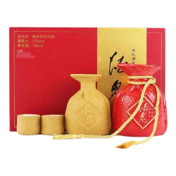 酒鬼 酒红坛小酒品鉴酒52度100ml酒鬼1瓶装礼盒 馥郁香型白酒