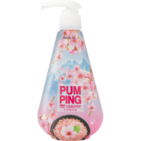 LG竹盐 盐续优护水漾桃花盐牙膏 桃花沁香 285g