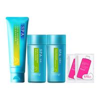 HANAJIRUSHI 花印 补水修护闪耀礼盒 (洗面奶 120g+保湿乳99ml+精粹液99ml+卸妆水5ml*2)