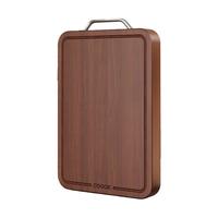 炊达人（CHUI DA REN）乌檀木实木切菜板加厚案板剁骨板面板家用防霉砧板乌檀木菜板 36*24*2.5CM