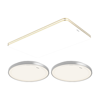 松下（Panasonic）吸顶灯 全光谱吸顶灯调光调色客厅灯 灯具套餐 两室一厅B