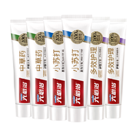 六必治牙膏中草药多效小苏打组合720g含氟护龈去渍抗敏