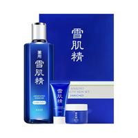 SEKKISEI 雪肌精 盈润元气套装(盈润型化妆水330ml+洗颜20g+凝霜20g)