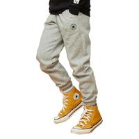 匡威儿童装男童加绒裤子春秋款女童长裤中大童运动裤秋冬休闲卫裤