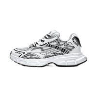 KAPPA卡帕男鞋运动老爹鞋子男2024春季厚底百搭休闲鞋轻便软底跑鞋 韩国白/黑色 39