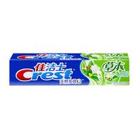 Crest 佳洁士 草本水晶牙膏90克盐白牙膏90克组合装