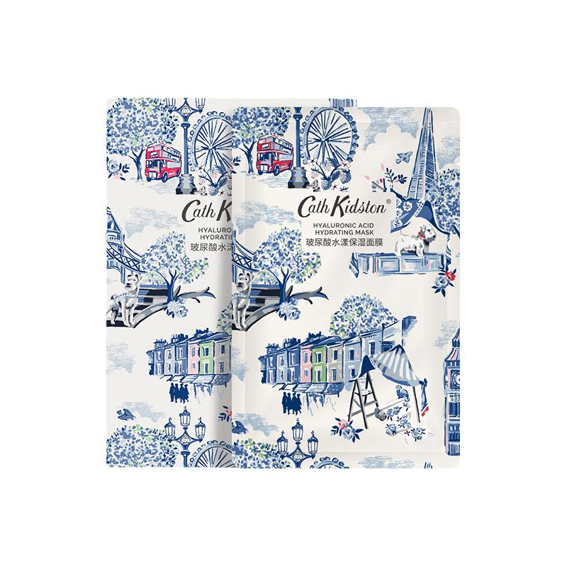夏日专属|cathkidston玻尿酸水漾保湿面膜补水滋润细腻毛孔抗氧化