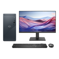 戴尔(DELL)灵越3030 24年 台式电脑主机 高性能整机(14代i5-14400 16G 512GSSD+1TB)27英寸大屏显示器 27英寸显示器
