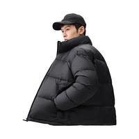 鸭鸭(YAYA)情侣羽绒服短款2023冬季新款时尚立领休闲百搭男女同款保暖外套HP