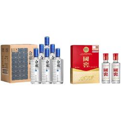 泸州老窖 泸州白瓶酒52度500ml*6瓶 浓香型白酒整箱