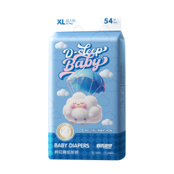舒氏宝贝 小猪佩奇系列 棉花糖纸尿裤 XL54片