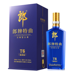 郎酒 郎牌特曲 T6 精英版 42%vol 浓香型白酒 500ml 单瓶装