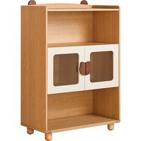  LINSY/林氏家居 简约实木 儿童玩具收纳立柜+开放书柜+六斗柜  X2-A开放书柜+E3-A六斗柜 长800mm;宽416mm;高1165mm