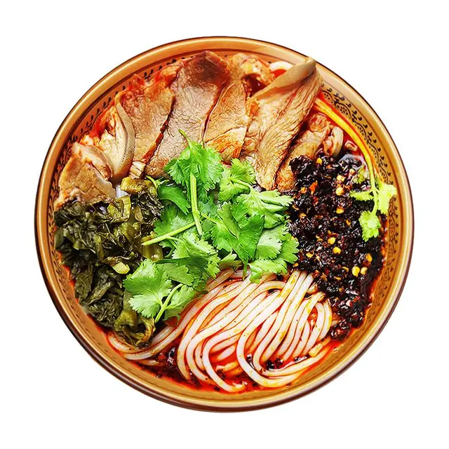 羊肉粉正宗贵州土特产花溪六盘水城牛羊肉粉方便小吃速食米粉米线