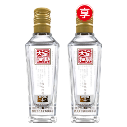 全兴大曲 回味经典小酒版纯粮固态发酵小瓶酒52度浓香型白酒 52度 100mL 2瓶 两瓶