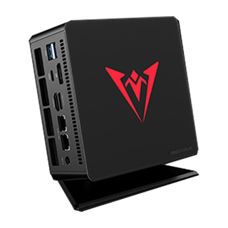 铭凡(MINISFORUM)UM780/790XTX锐龙R7-7840HS/R9-7940HS迷你电脑小主机70W高性能游戏办公双网口台式机 UM790XTX黑色(R9 7940HS) 双通道32G/