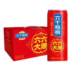养元 六个核桃植物蛋白核桃乳240ml*15罐