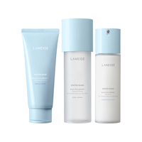 LANEIGE 兰芝 新水酷清润水乳洁面套装细肤露160ml乳液120ml洁面150g生日礼物