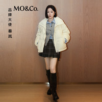 MO&Co.【秦岚同款】羽绒服2025冬90鹅绒【轻暖漫游系列】MBE4EINT09 米白色 M /165