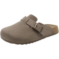 百丽舒适吐司鞋童鞋女2024秋季可外穿拖鞋87090C74 灰色 30码