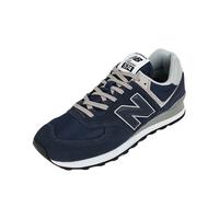 new balance NB官方复古运动鞋男鞋女鞋574系列复古拼接经典百搭舒适休闲鞋 黑色 ML574EVB 42(脚长26.5cm)
