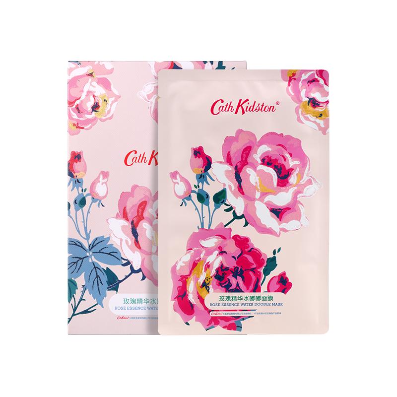 夏日专属cath kidston玫瑰水嘟嘟面膜滋润补水保湿盈润通透美白