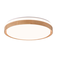  Lighting 雷士 NVC  原木系列 EDAS8426I LED吸顶灯 36W 分段调光 480*105mm
