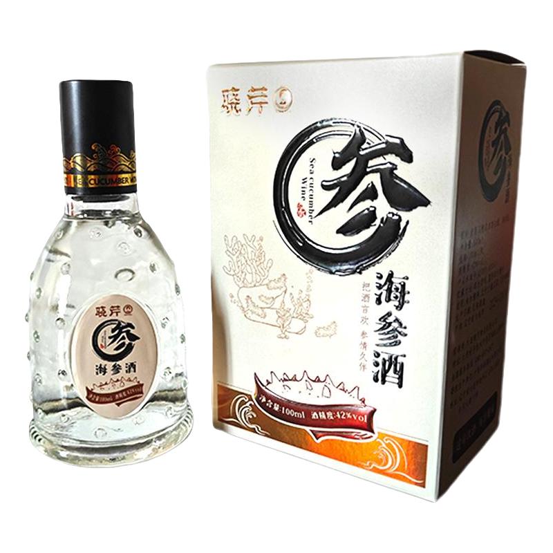  晓芹 用 海参酒  浓香型 包装 42%Vol 100ml