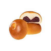 GROW ON 欣欣 日式红豆面包贝果红豆馅藜麦馅夹心手撕营养早餐整箱糕点零食