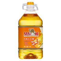 移动端、京东百亿补贴：駱駝嘜 食用油 特香压榨花生油4L
