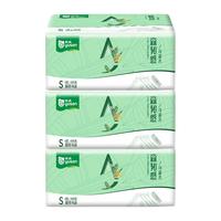 yusen 雨森 森韧感可湿水抽纸 4层*100抽*3包(180*128mm)