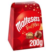 麦提莎（Maltesers）松露巧克力牛奶味200g儿童零食喜糖果新年货礼盒开运红品 松露巧克力 牛奶味200g