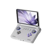 RETROID POCKETRP FLIP2安卓折叠翻盖开源掌机骁龙sd865预装天马G既玩支持手游触屏链接电视蓝牙手柄游戏机 灰紫色+收纳包 SD865 8+128+128G预装天马G