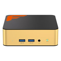 Founder 方正 FDP105A 迷你台式机 金色(N100、核芯显卡、16GB、512GB SSD)