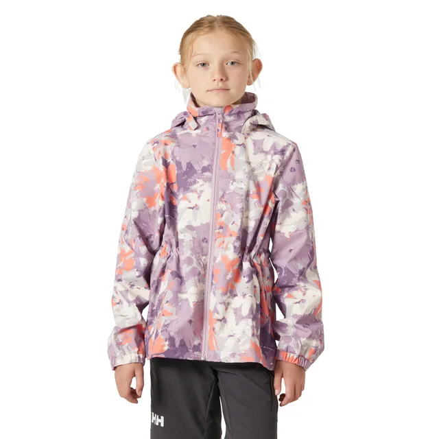海丽汉森HellyHansen Helly Hansen 男孩 Celeste 防雨夹克 676 紫色粘土 14