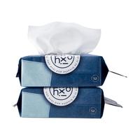 绒呼吸 洗脸巾棉柔巾一次性干湿两用洁面巾加厚洗面巾抽取式擦脸巾