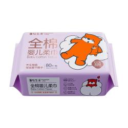 蓬松生活 100%全棉 婴儿柔巾
