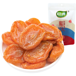 巨源 红杏干200g 去核大果肉杏干 承德特产蜜饯果干独立小包装休闲零食