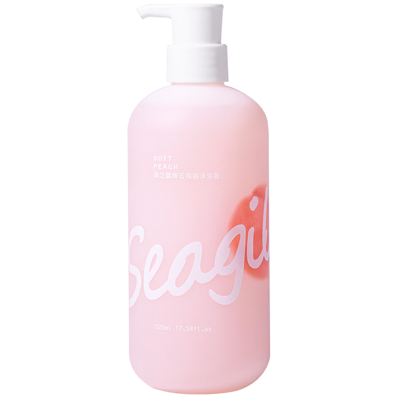  Seagilon/森之露 香味持久留香 沐浴露  蜜桃果香 520ml