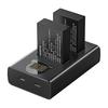 绿联 UGREEN相机电池lp-e12适用于佳能EOS M50 M200 M100 100D SX70hs M10 M2 M kissx7 x7 微单双口充电器套装配件