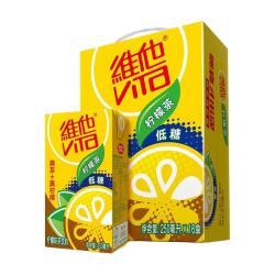 维他奶 维他低糖柠檬味茶饮料250ml*16盒 家庭聚会 分享装
